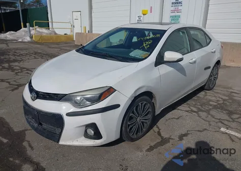 2014 Toyota Corolla S Plus from USA, damaged, VIN 2T1BURHE4EC157707